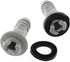 DGZZI Drain Straight Connector 2PCS 3/5 Inch 15mm AC Drain Hose Connector Straight Fitting with Rubber Ring for Window Air Conditioner and Mini Sp...